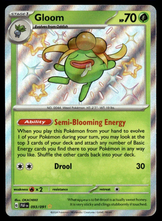 Gloom 093/091 - Paldean Fates - Scarlet & Violet