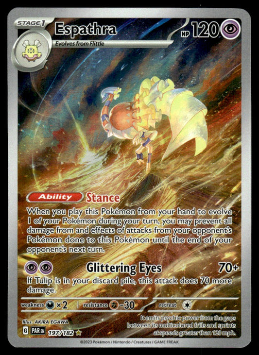 Espathra 197/182 - Paradox Rift - Scarlet & Violet