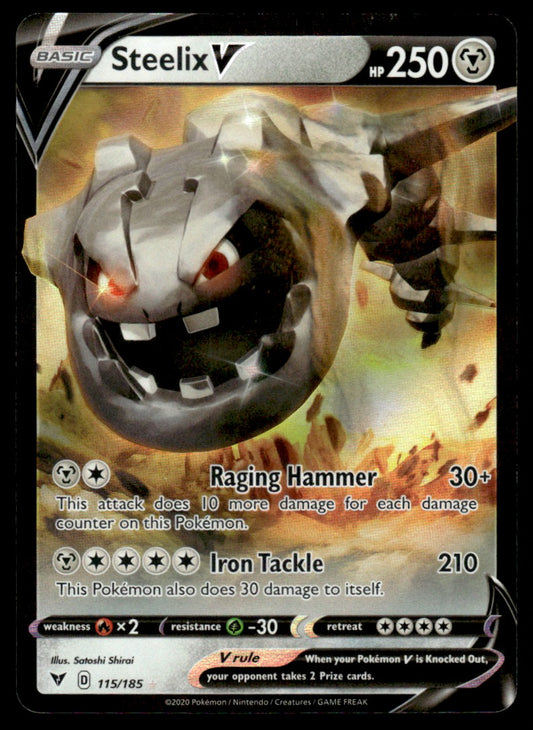 Steelix V 115/185 - Vivid Voltage - Sword & Shield