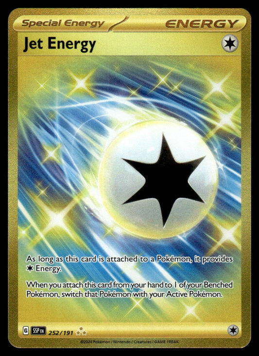 Jet Energy 252/191 - Surging Sparks - Scarlet & Violet