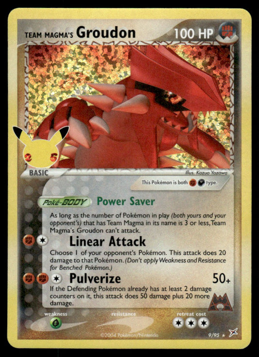 Team Magma’s Groudon 09/025 - Celebrations Classic Collection - Sword & Shield