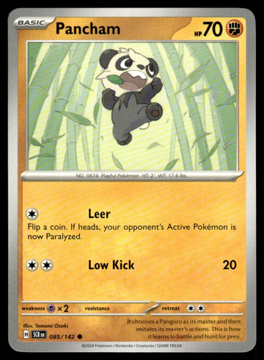 Pancham 085/142 Comun - Stellar Crown - Scarlet & Violet