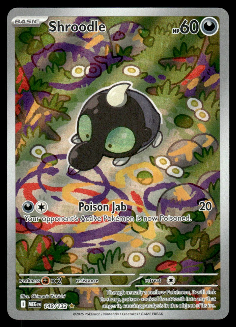 Shroodle 149/132 - Mega Evolution Base Set - Mega Evolution