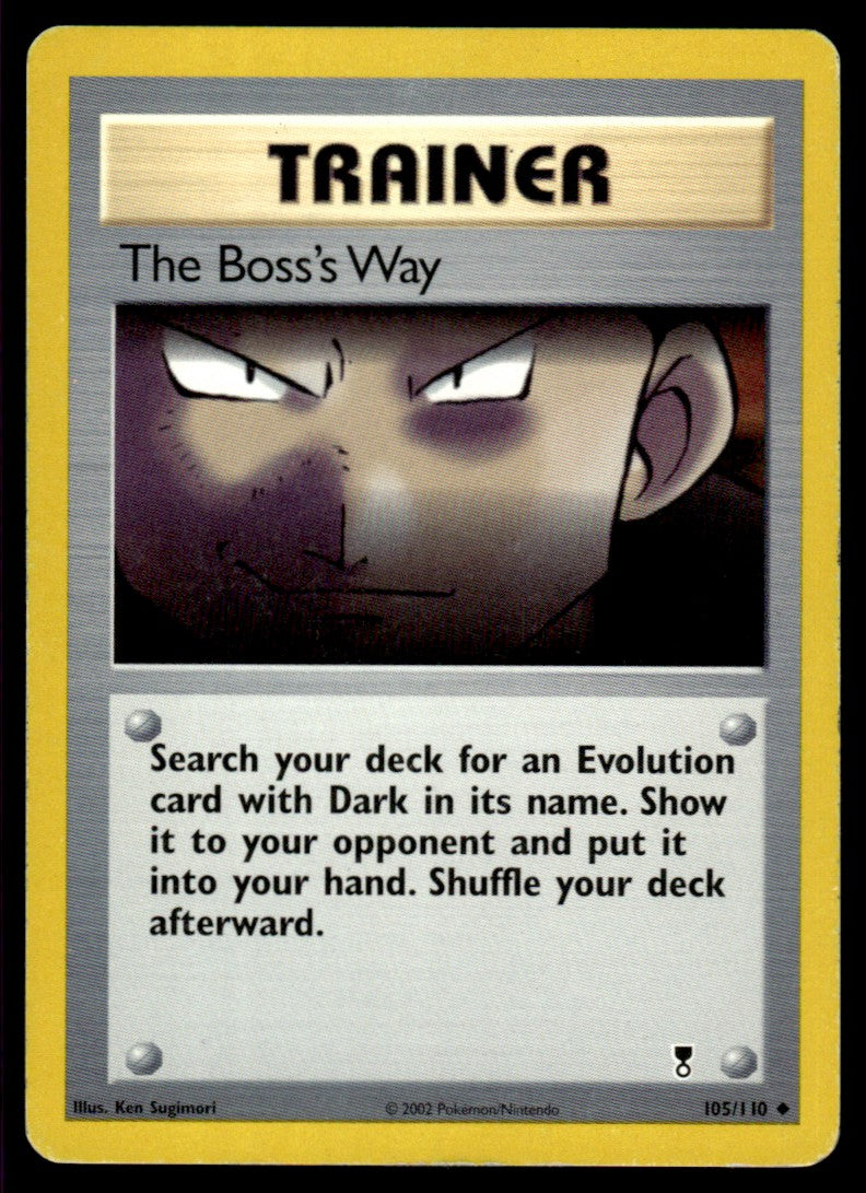 LP The Boss’s Way 105 No Holo - Legendary Collection