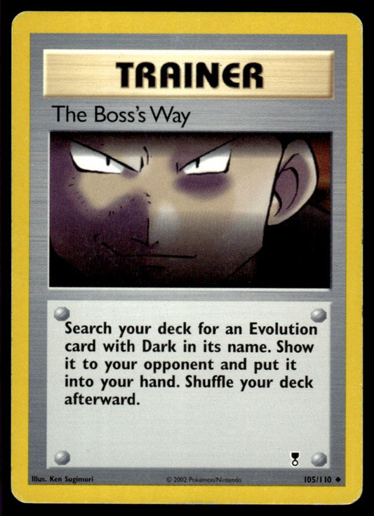 LP The Boss’s Way 105 No Holo - Legendary Collection