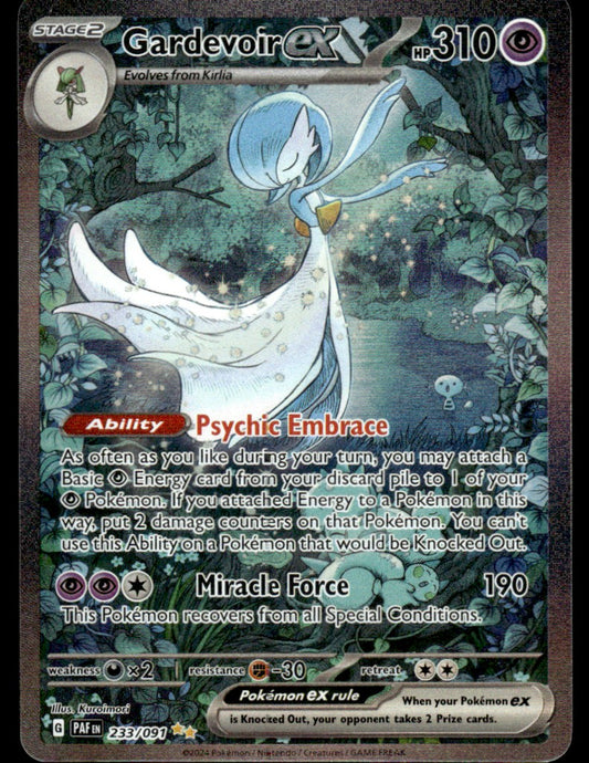 Gardevoir ex 233/091 - Paldean Fates - Scarlet & Violet