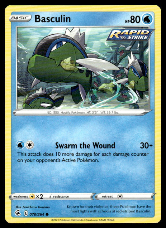 Basculin 070/264 Comun - Fusion Strike - Sword & Shield