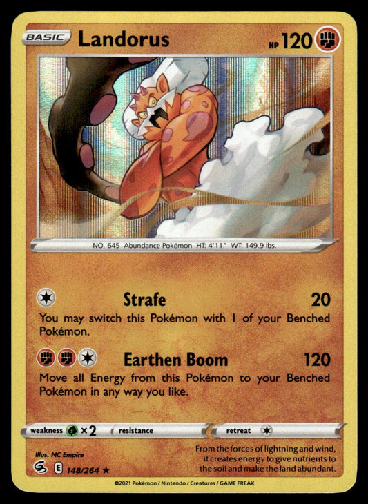 Landorus 148/264 Holo - Fusion Strike - Sword & Shield