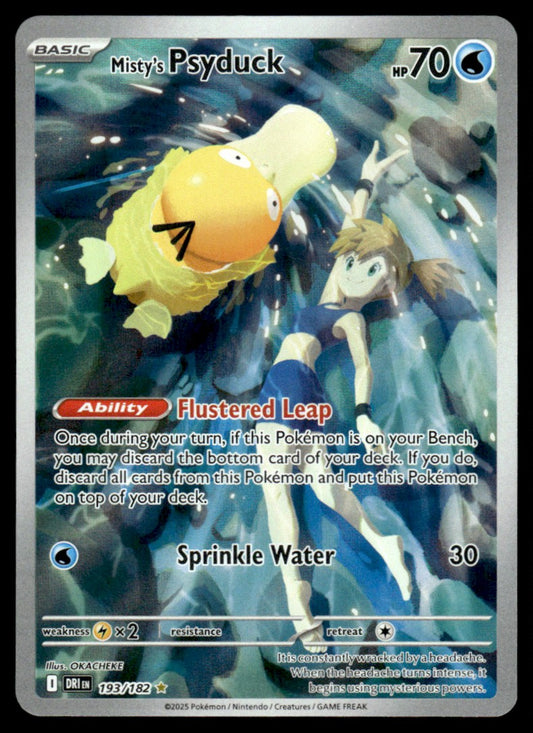 Misty's Psyduck 193/182 - Destined Rivals - Scarlet & Violet