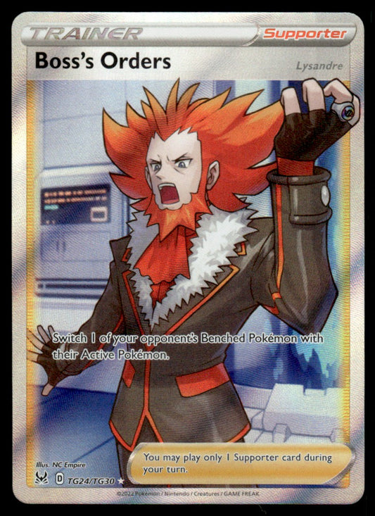 Boss's Orders TG24/TG30 - Lost Origin - Trainer Gallery - Sword & Shield