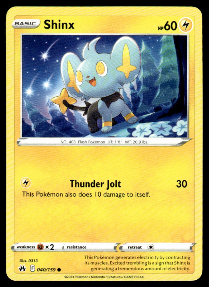 Shinx 040/159 Comun - Crown Zenith - Sword & Shield
