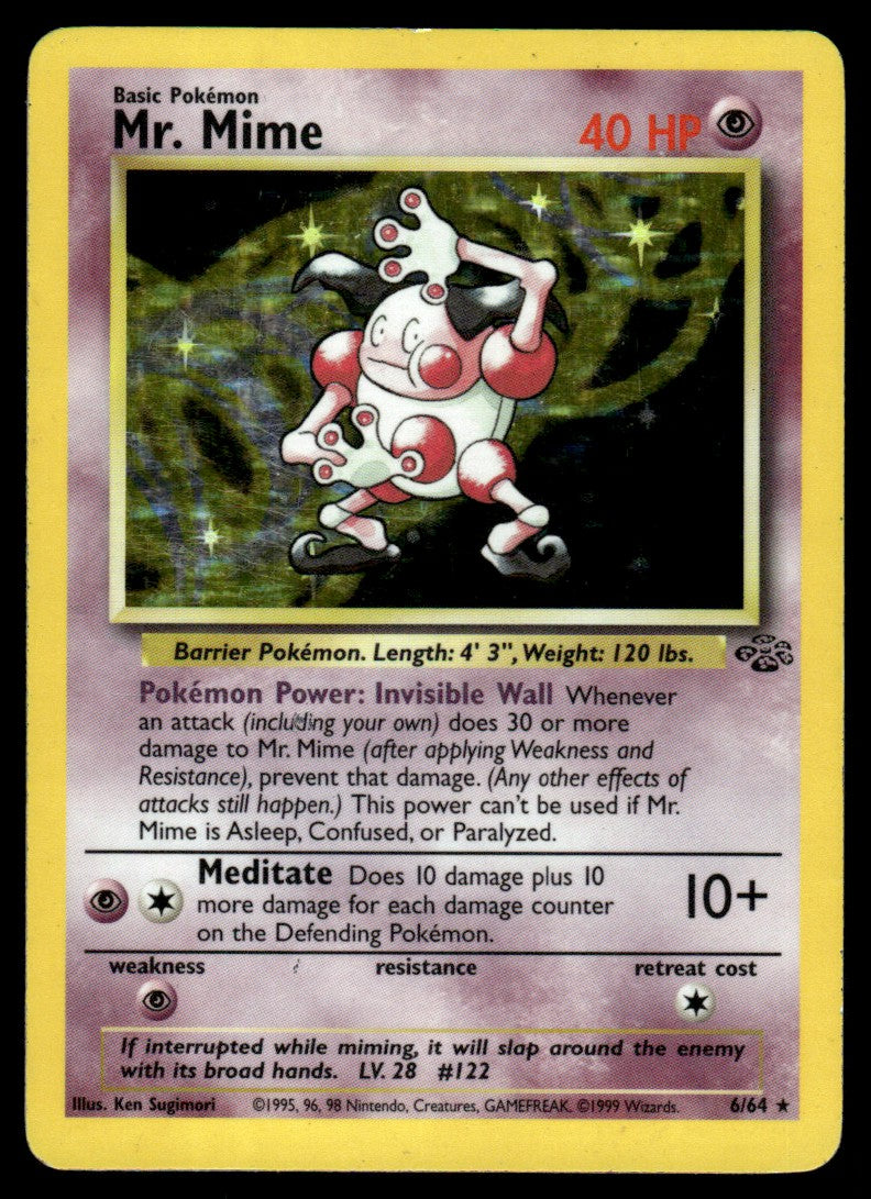 Mr. Mime - MP Holo - 6 - Jungle