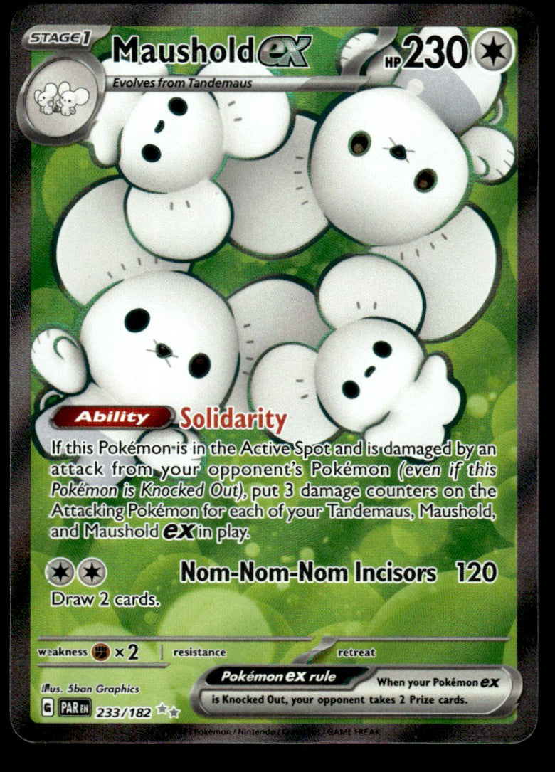 Maushold ex 233 - Paradox Rift - Scarlet & Violet