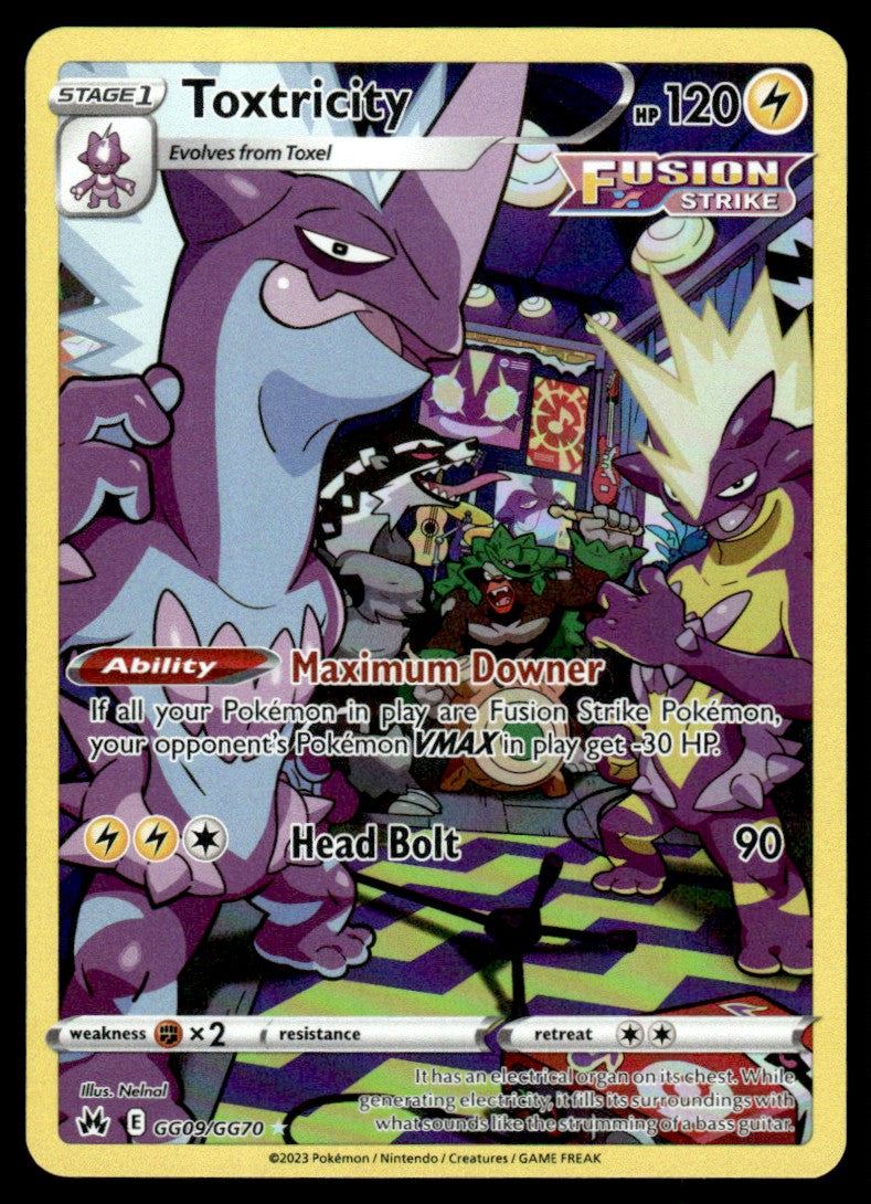 Toxtricity GG09/GG70 - Crown Zenith - Galarian Gallery - Sword & Shield