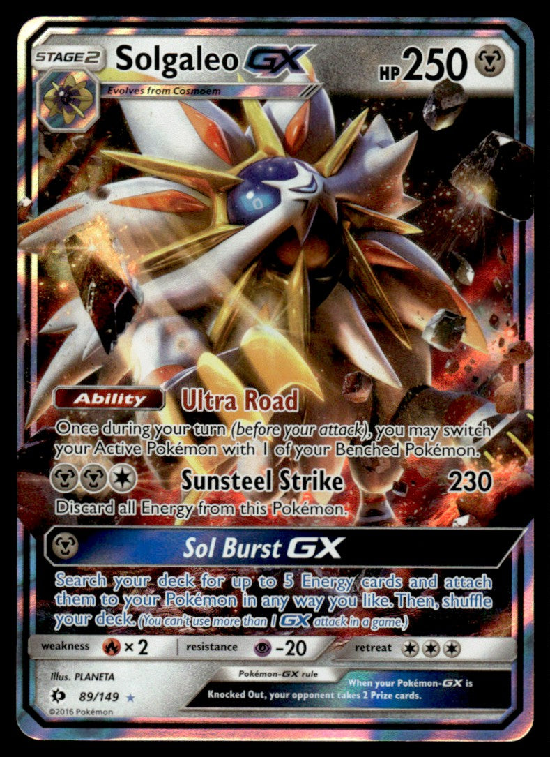 LP Solgaleo-GX 89 - Sun & Moon Base Set