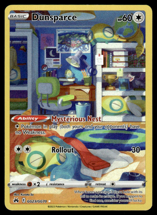 Dunsparce GG23/GG70 - Crown Zenith - Galarian Gallery - Sword & Shield
