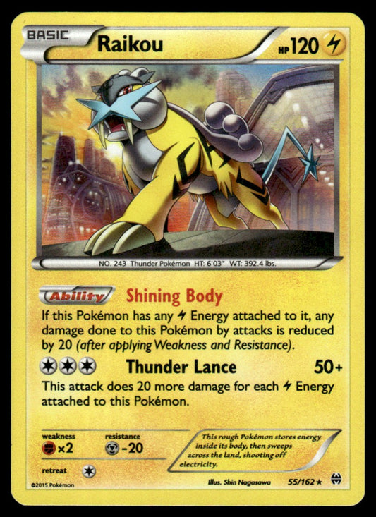 NM - Raikou 55 - Holo - BREAKthrough