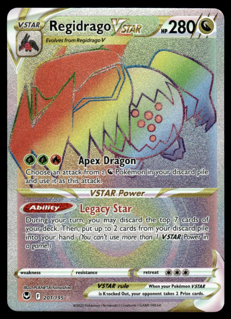 Regidrago VSTAR 201/195 - Silver Tempest - Sword & Shield