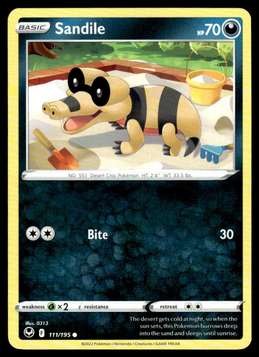 Sandile 111/195 Comun - Silver Tempest - Sword & Shield