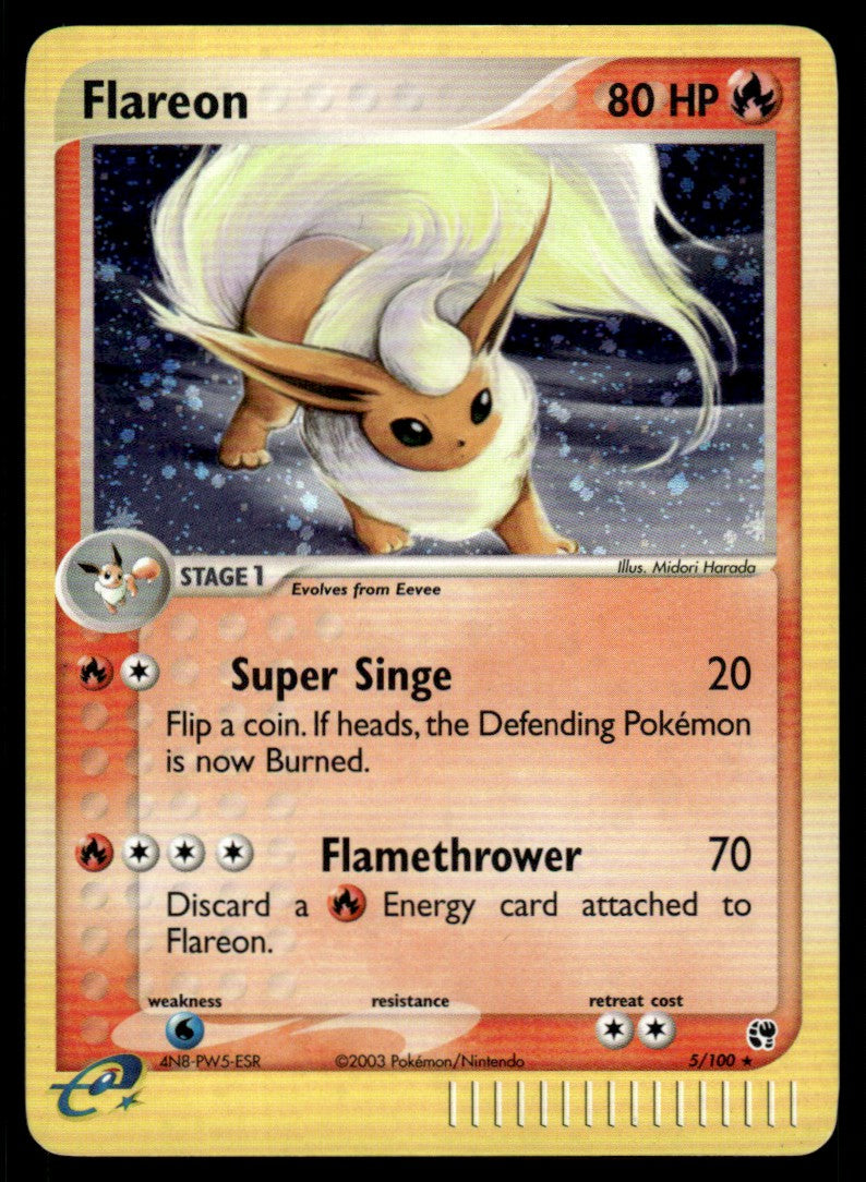 NM - Flareon 5 - Holo - EX Sandstorm