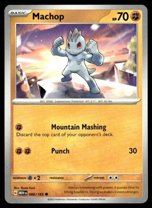 Machop 066/165 Comun - Scarlet & Violet - 151 - Scarlet & Violet