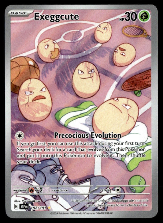 Exeggcute 192/191 - Surging Sparks - Scarlet & Violet
