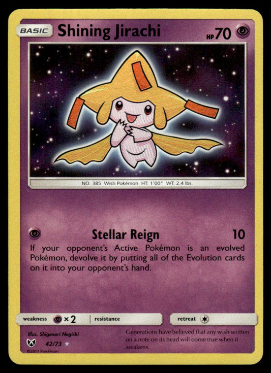NM Shining Jirachi 42 - Shining Legends