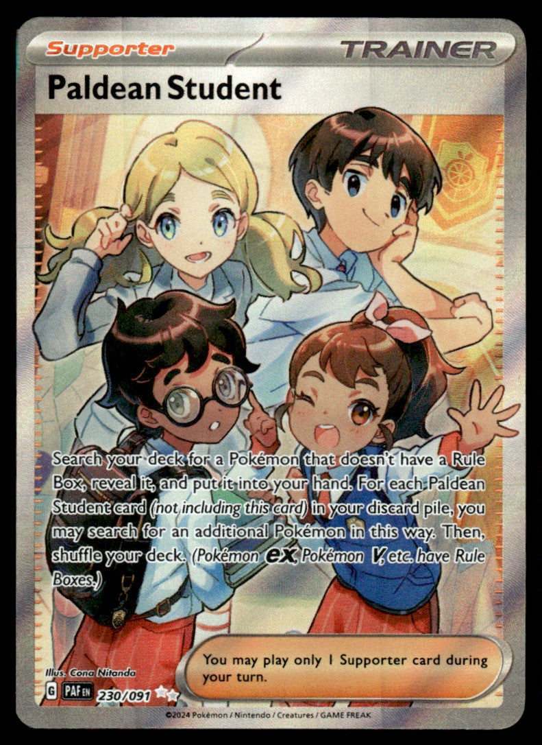 Paldean Student 230/091 - Paldean Fates - Scarlet & Violet