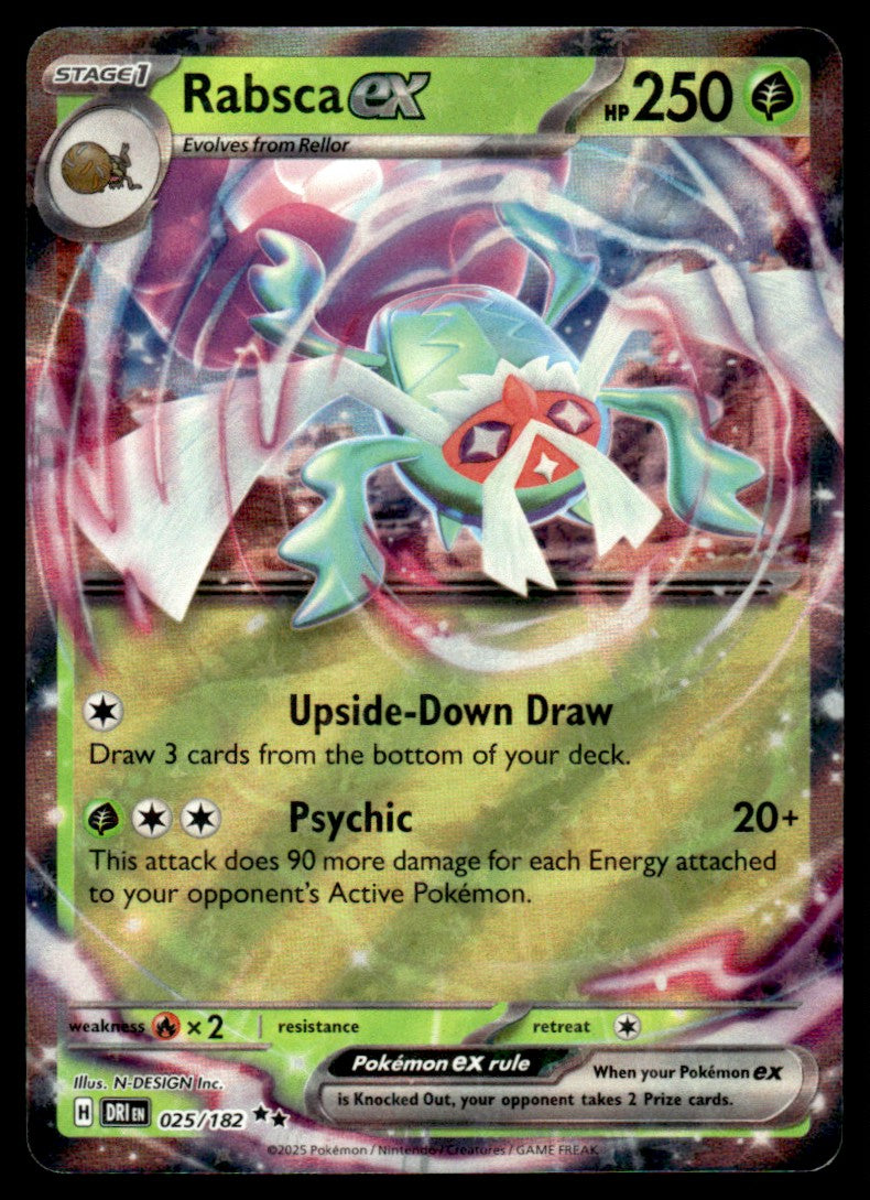 Rabsca ex 025/182 - Destined Rivals - Scarlet & Violet