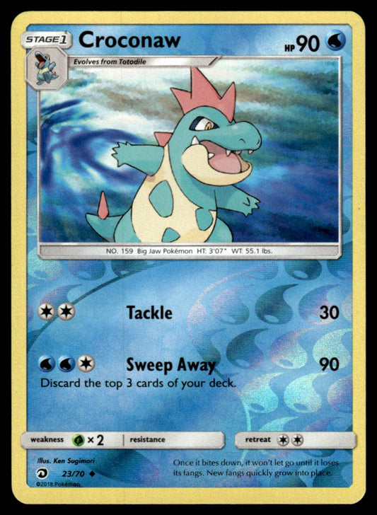 LP - Croconaw 23 - Reverse - Dragon Majesty