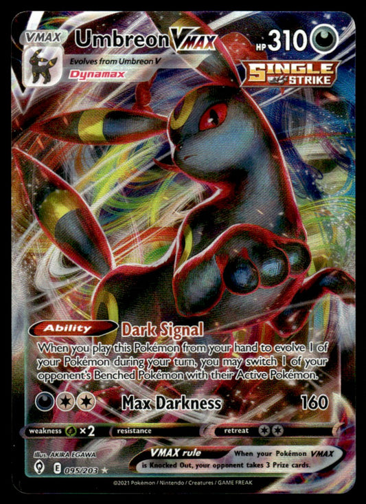 Umbreon VMAX 095/203 - Evolving Skies - Sword & Shield