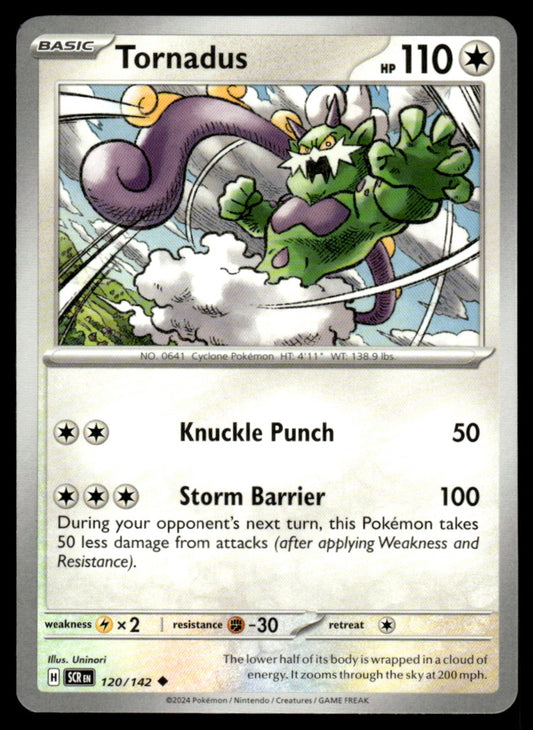 Tornadus 120/142 Uncomon - Stellar Crown - Scarlet & Violet