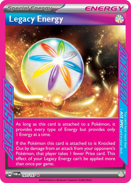 Legacy Energy 167/167 - Twilight Masquerade - Scarlet & Violet