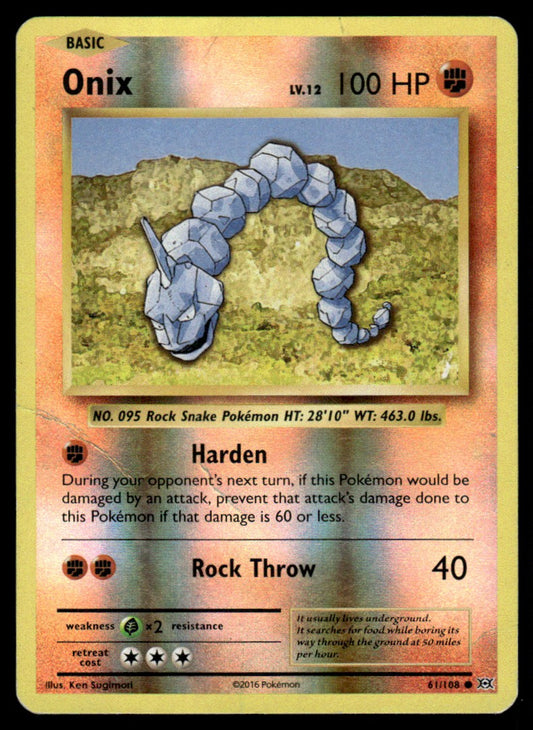 DMG - Onix 61 - Reverse - Evolutions