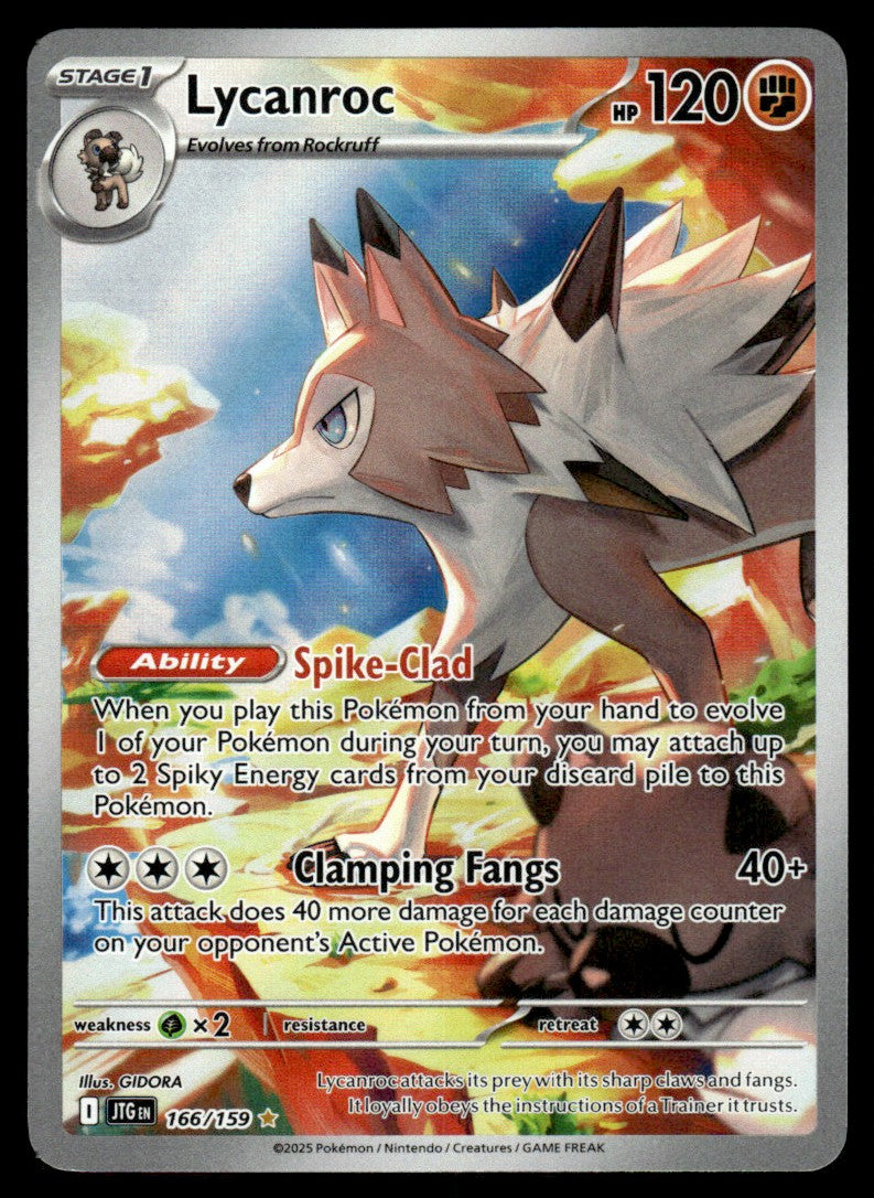 Lycanroc 166/159 - Journey Together - Scarlet & Violet