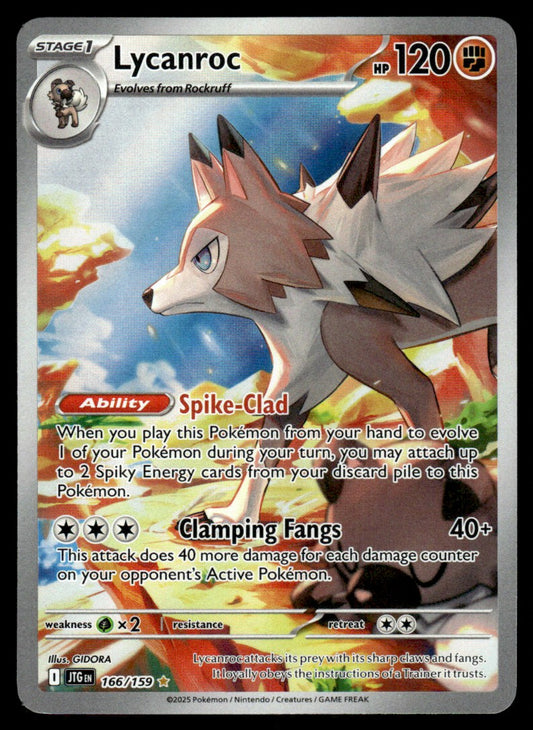 Lycanroc 166/159 - Journey Together - Scarlet & Violet