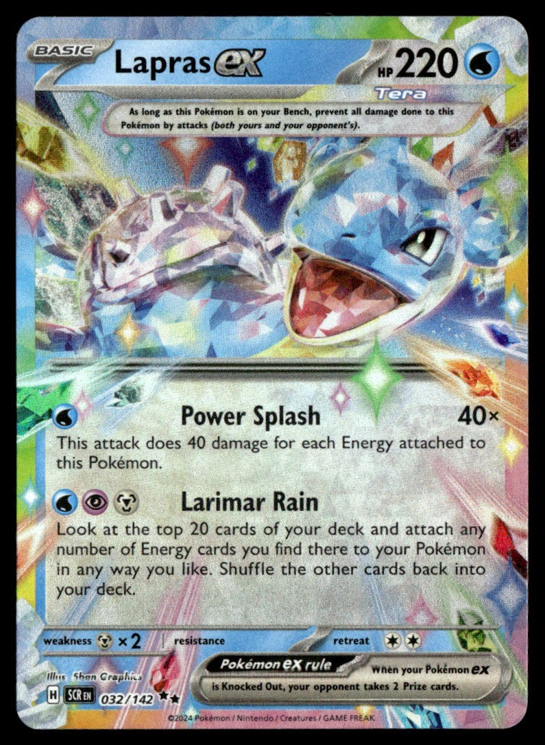 Lapras ex 032/142 - Stellar Crown - Scarlet & Violet