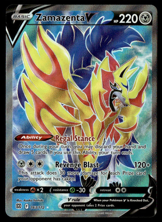 Zamazenta V 163/172 - Brilliant Stars - Sword & Shield