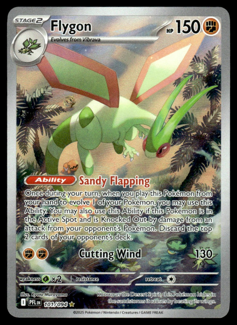 Flygon 101/094 - Phantasmal Flames - Mega Evolution