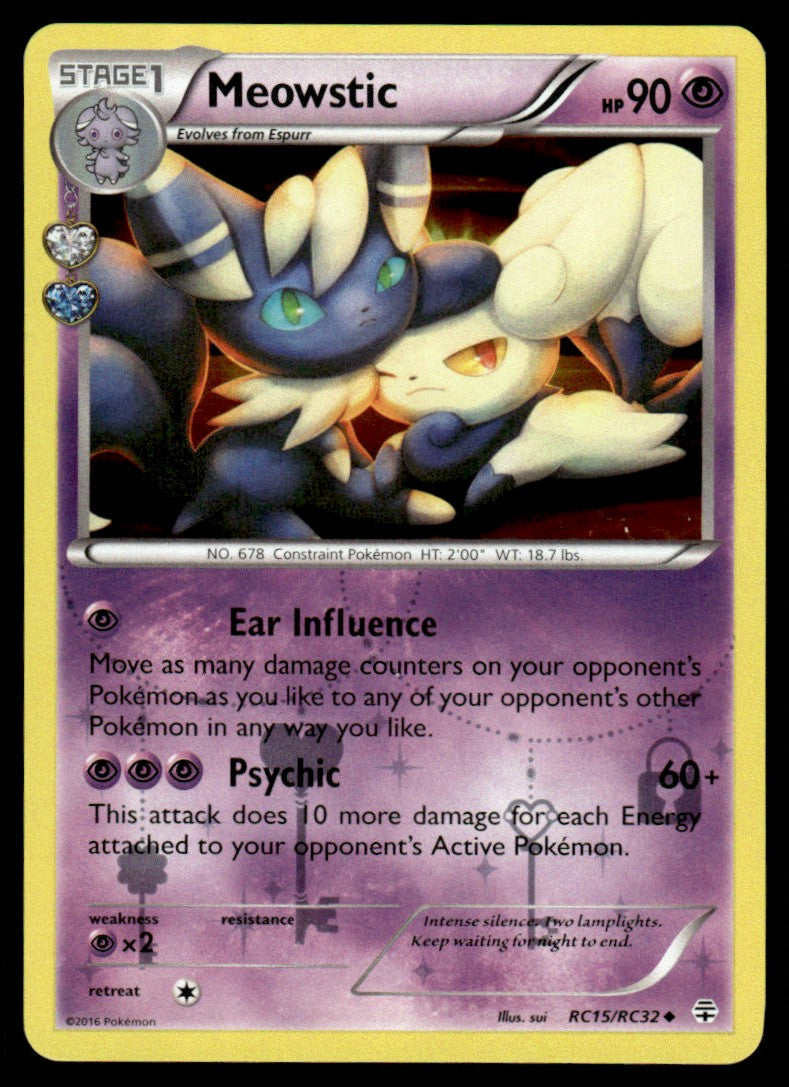 Meowstic - NM - RC15 - Generations