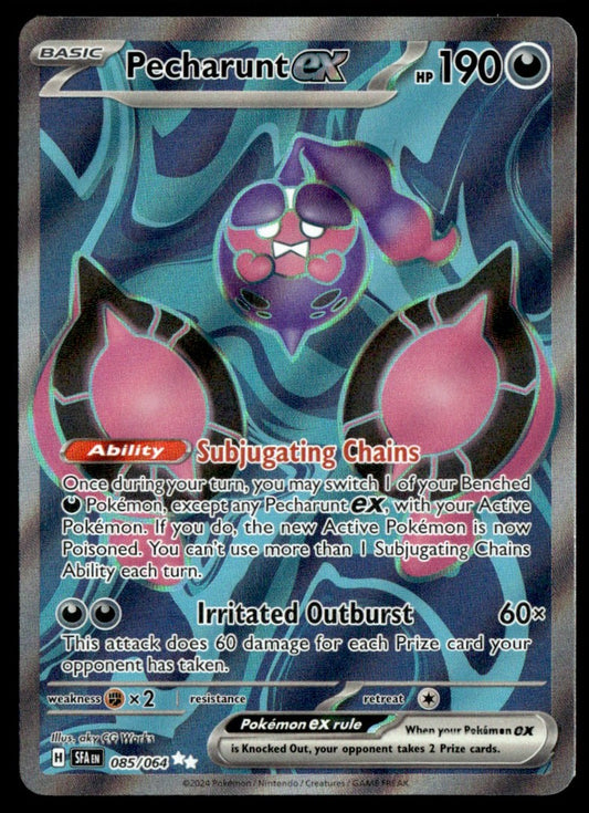 Pecharunt ex 085/064 - Shrouded Fable - Scarlet & Violet