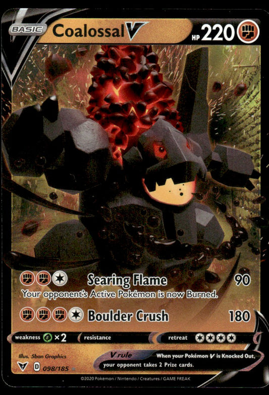 Coalossal V 098/185 - Vivid Voltage - Sword & Shield