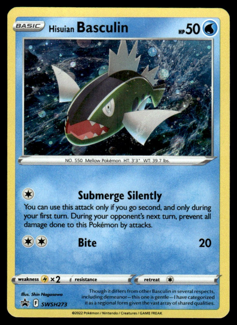 Hisuian Basculin (Cosmo Holo) SWSH273/PRSS - Sword & Shield Promos - Sword & Shield
