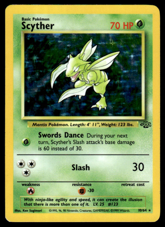 Scyther - MP Holo - 10 - Jungle