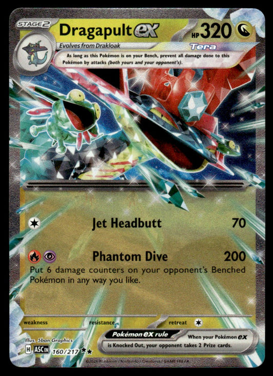 Dragapult ex 160/217 - Ascended Heroes - Mega Evolution