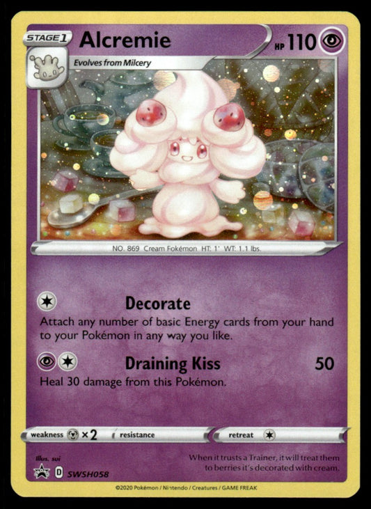 Alcremie (Cosmo Holo) SWSH058/PRSS - Sword & Shield Promos - Sword & Shield