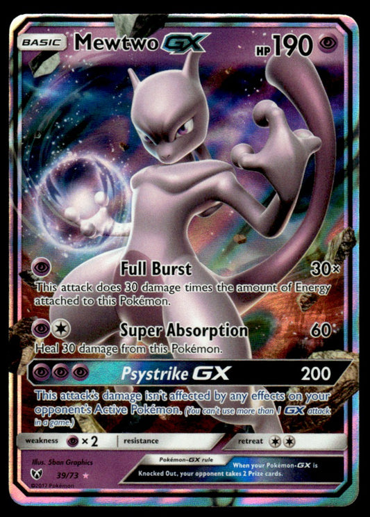 NM Mewtwo-GX 39 - Shining Legends