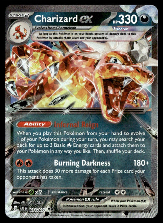 Charizard ex 054/091 - Paldean Fates - Scarlet & Violet