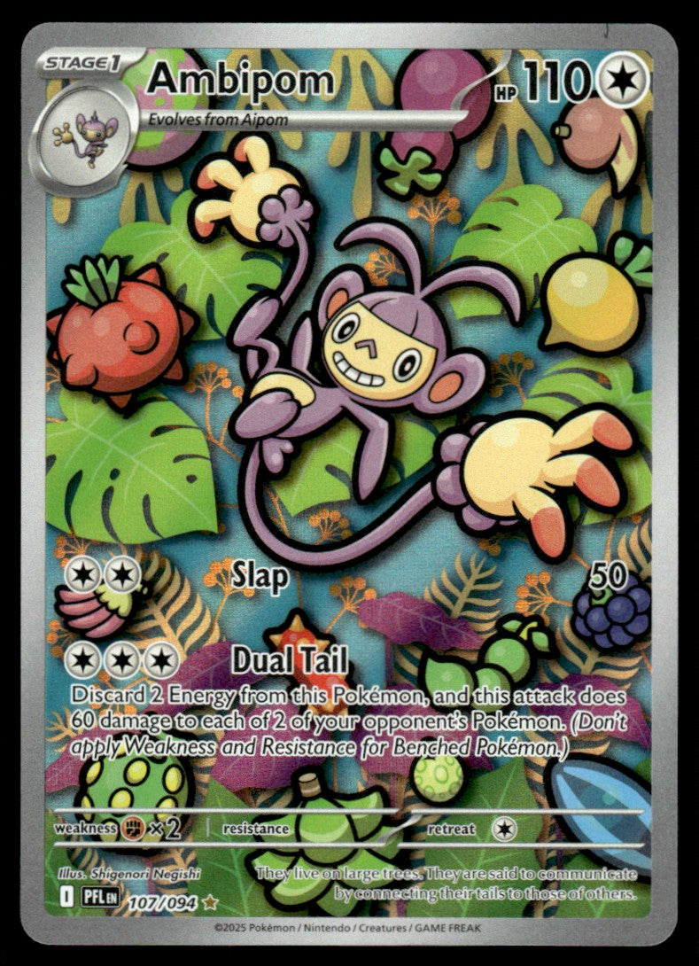 Ambipom 107/094 - Phantasmal Flames - Mega Evolution
