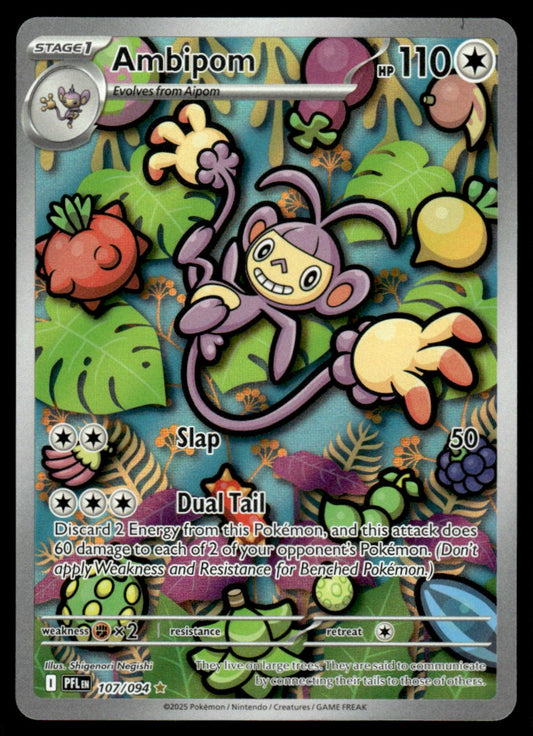 Ambipom 107/094 - Phantasmal Flames - Mega Evolution